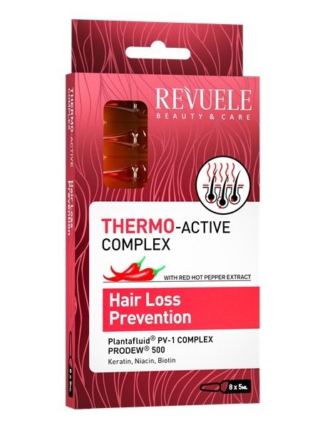 Revuele Thermo-Active Complex Hair Loss Prevention Fiole pentru par anticadere 8x5ml