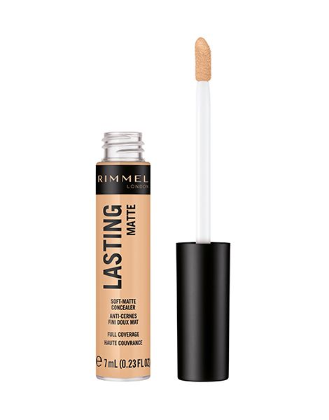 Rimmel Corector Anticearcan Lasting Matte 015 True Ivory 10ml aplicator