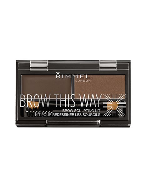 Rimmel Kit Sprancene London Brow This Way 003 Dark Brown 2.4g