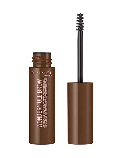 Rimmel Mascara pentru Sprancene Wonder'Full Brow 24H Waterproof 002 Medium 4.5ml prezentare