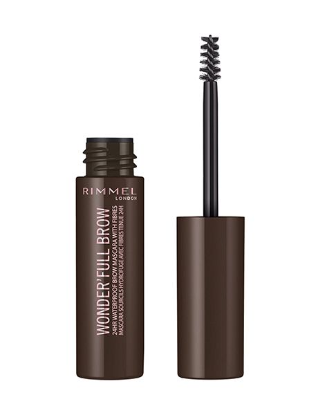 Rimmel Mascara pentru Sprancene Wonder'Full Brow 24H Waterproof 003 Dark 4.5ml prezentare