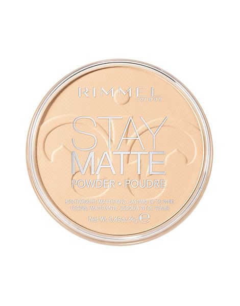 Rimmel Pudra Compacta Stay Matte 001 Transparent 14g