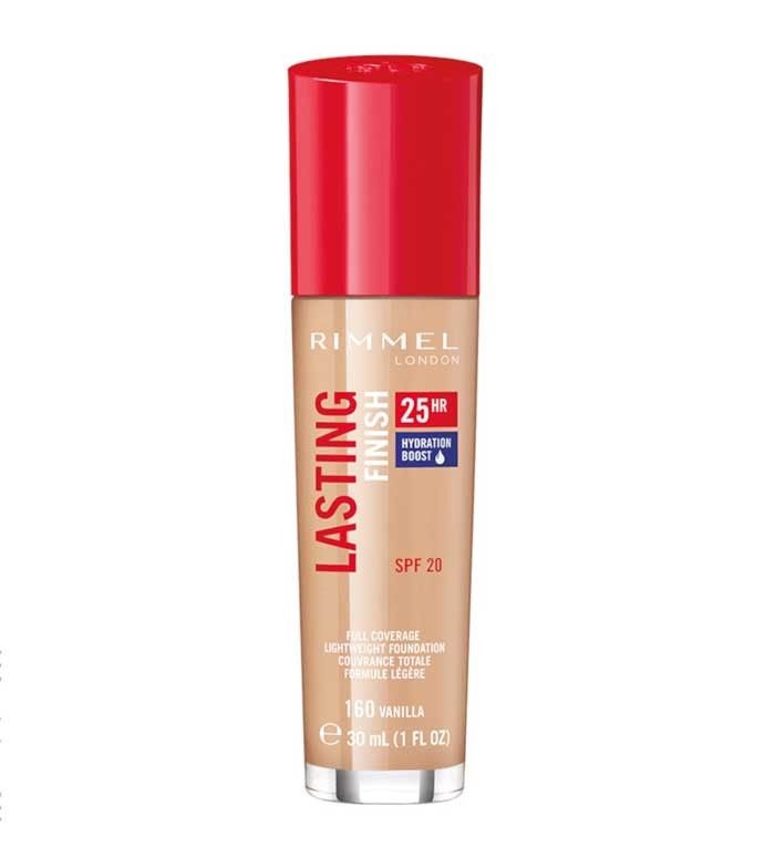 Rimmel Fond de Ten Lasting Finish 25 H 160 Vanilla 30ml