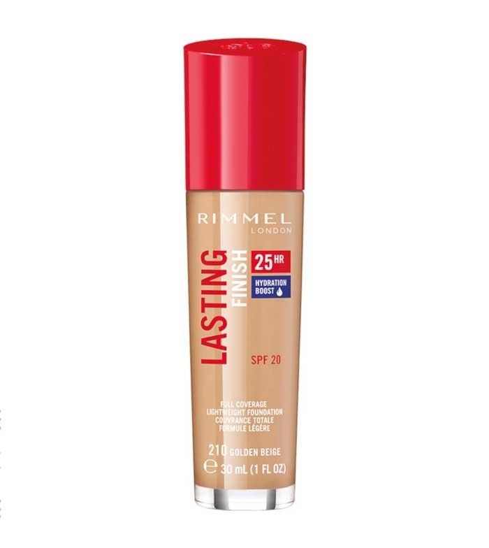 Rimmel Fond de Ten Lasting Finish 25 H 210 Golden Beige 30ml