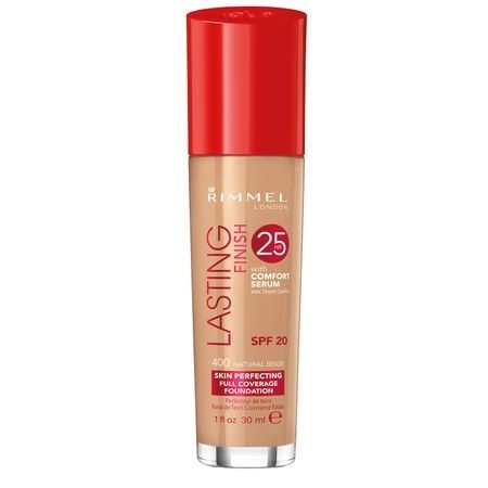 Rimmel Fond de Ten Lasting Finish 25 H 400 Natural Beige 30ml