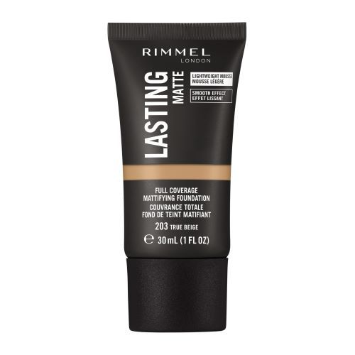 Rimmel Fond de Ten Lasting Matte 203 True Beige 30ml