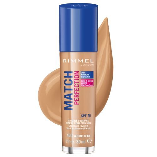 Rimmel Fond de Ten Match Perfection 400 Natural Beige 30ml