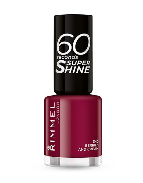 Rimmel Lac de Unghii 60 Seconds Shine Nail Polish 340 Berries And Cream 8ml 
