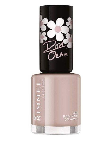 Rimmel Lac de Unghii 60 Seconds Super Shine By Rita Ora 498 Rain Rain Go Away 8ml