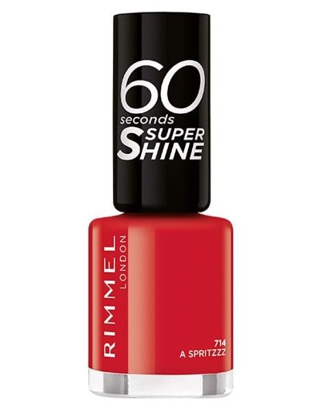 Rimmel Lac de Unghii 60 Seconds Super Shine Nail Polish 714 A Spritzzz 8ml