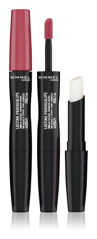 Rimmel Ruj Rezistent Lasting Provocalips 210 Pinkcase of Emergency 2.3ml + Balsam 1.6g