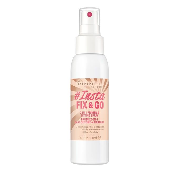 Rimmel Spray Fixare Machiaj Insta Fix&Go 2 In 1 Primer&Setting Spray 100ml