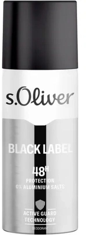 s.Oliver Black Label Men Deodorant Spray 150ml