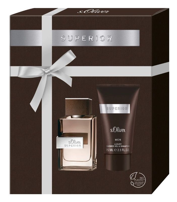 s.Oliver Superior Men Set (Apa de toaleta 30ml + Gel de dus 75ml)
