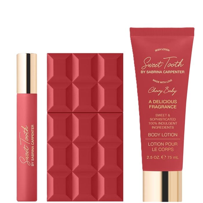 Sabrina Carpenter Sweet Tooth Cherry Baby Set (Apa de parfum 30ml + Apa de parfum 10ml + Lotiune de corp 75ml)