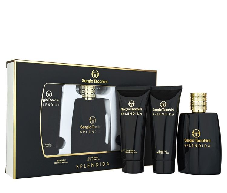 Sergio Tacchini Splendida Set (Apa de parfum 100ml + Lotiune de corp 100ml + Gel de dus 100ml)