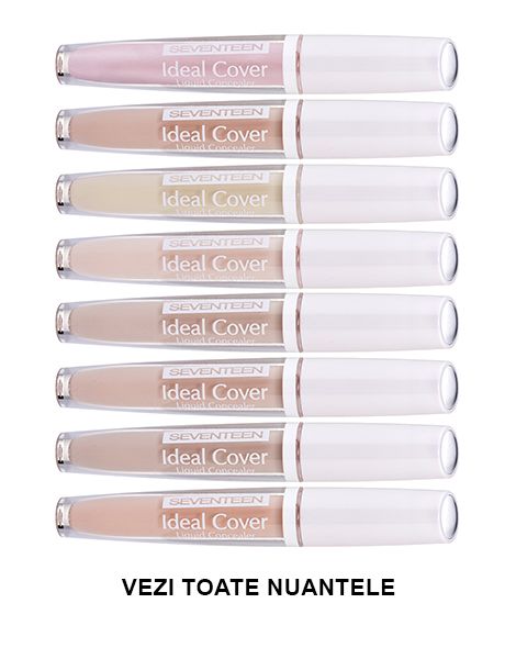 Seventeen Anticearcan Ideal Cover Liquid Concealer 3g nuante