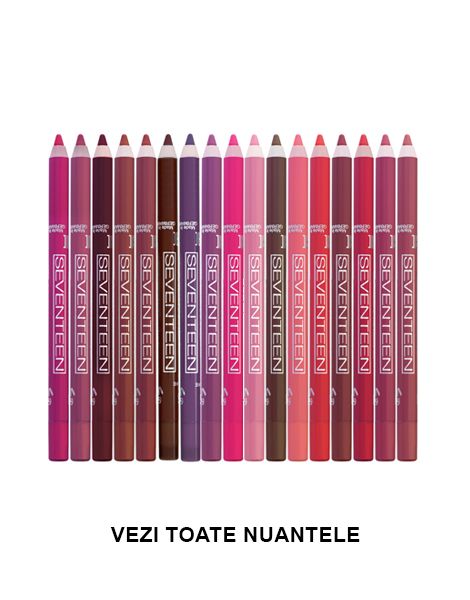 Seventeen Creion de Buze Super Smooth Waterproof Lip Liner 1.2g
