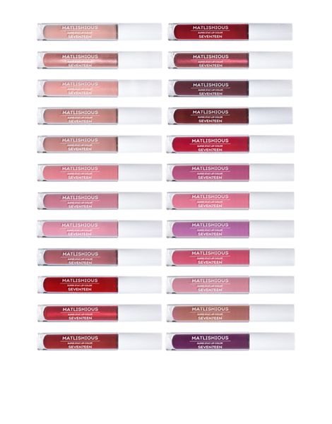 Seventeen Ruj Lichid Matlishious Super Stay 4ml nuante