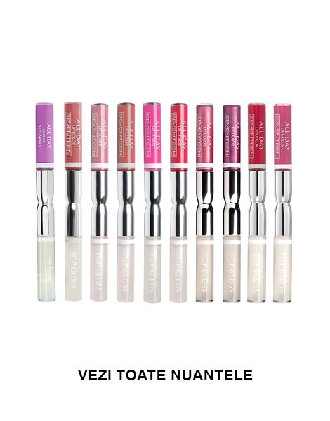 Seventeen Ruj Rezistent All Day Lip Color&Top Coat Pinks 3.5ml