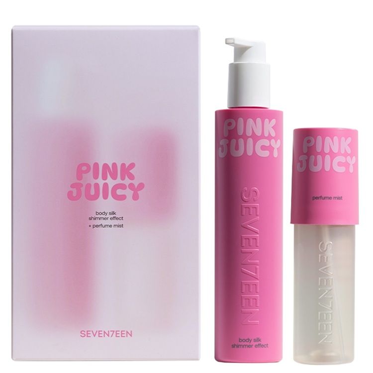 Seventeen Body Silk Pink Juicy Lotiune de corp cu particule stralucitoare 250ml