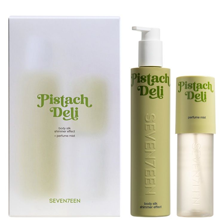 Seventeen Body Silk Pistach Deli Lotiune de corp cu particule stralucitoare 250ml