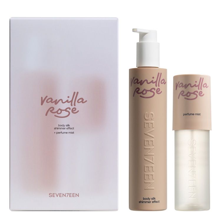 Seventeen Body Silk Vanilla Rose Set (Lotiune de corp 175ml + Spray corp 100ml)