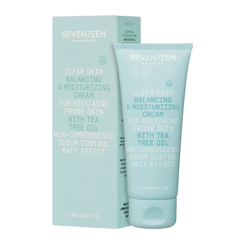Seventeen Clear Skin Balancing&Moisturizing Cream Crema fata 75ml