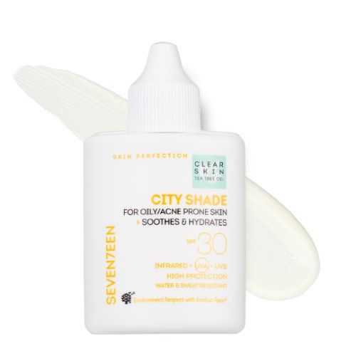 Seventeen Clear Skin City Shade Crema de Fata cu Protectie Solara Ten Gras acneic SPF30 35ml