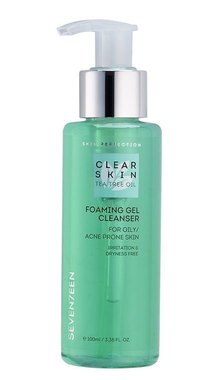 Seventeen Clear Skin Foaming Gel Cleanser Gel Curatare Ten Gras/Acneic 200ml
