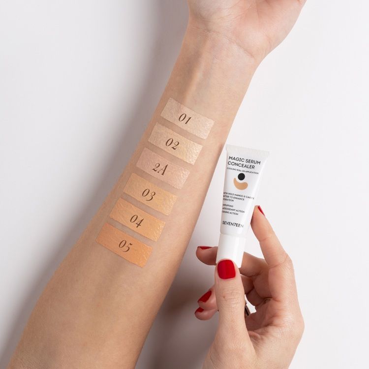 Seventeen Corector Magic Serum Concealer 9ml swatches