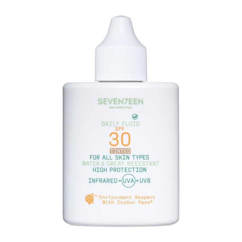 Seventeen Crema de Fata Colorata cu Protectie Solara Daily Fluid SPF30 Tinted 35ml