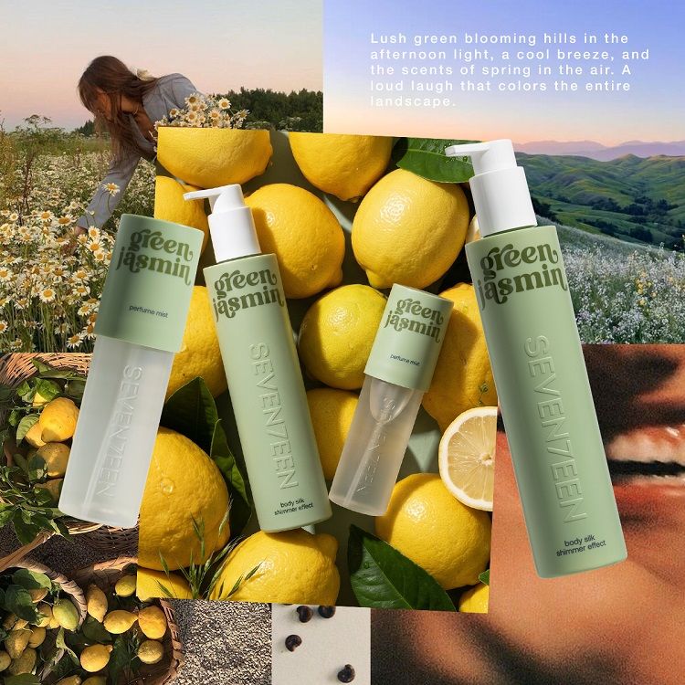 Seventeen Green Jasmine Perfume Mist & Lotion