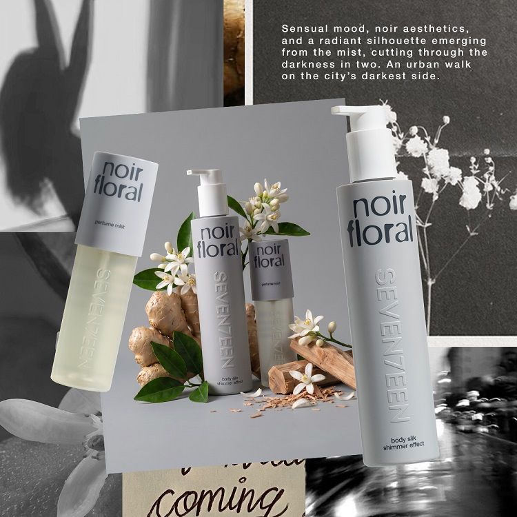 Seventeen Noir Floral Perfume Mist & Lotion