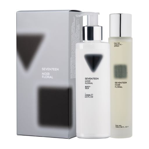 Seventeen Noir Floral Set (Apa de toaleta 50ml + Lotiune Corp Body Silk 200ml)