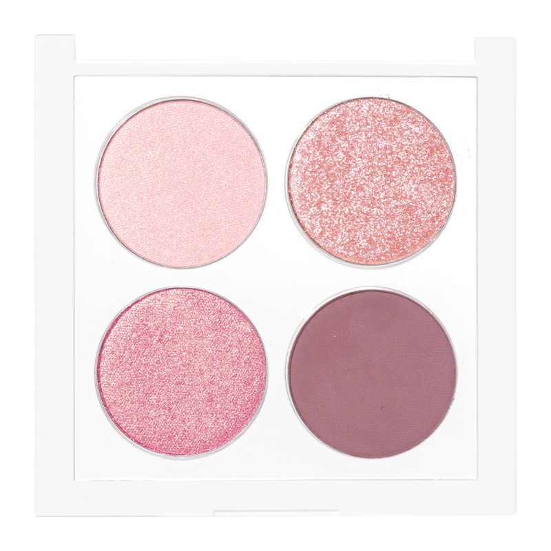 Seventeen Paleta Fard de Ochi Vibrant Eyes Quad Eyeshadow Palette 01 Flirty Pink 7.6g