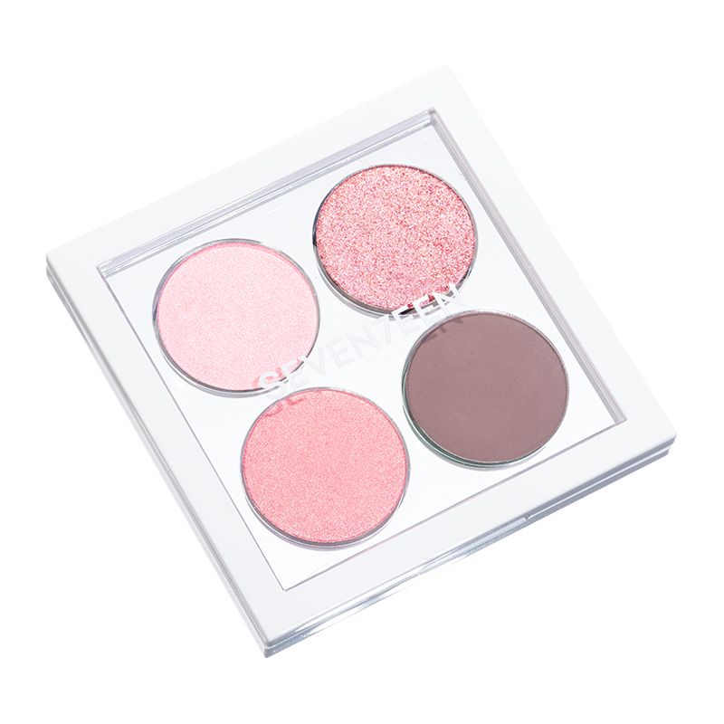 Seventeen Paleta Fard de Ochi Vibrant Eyes Quad Eyeshadow Palette 01 Flirty Pink 7.6g