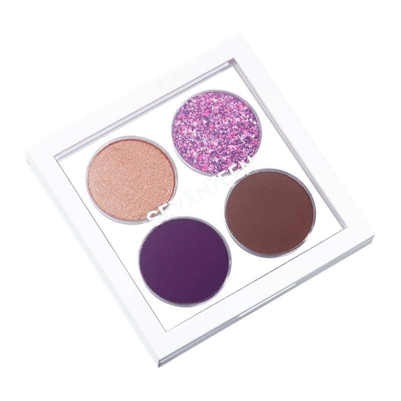Seventeen Paleta Fard de Ochi Vibrant Eyes Quad Eyeshadow Palette 03 Purple Pop 7.6g