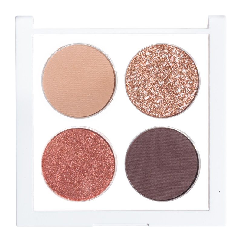 Seventeen Paleta Fard de Ochi Vibrant Eyes Quad Eyeshadow Palette 04 Celestial Nude 7.6g