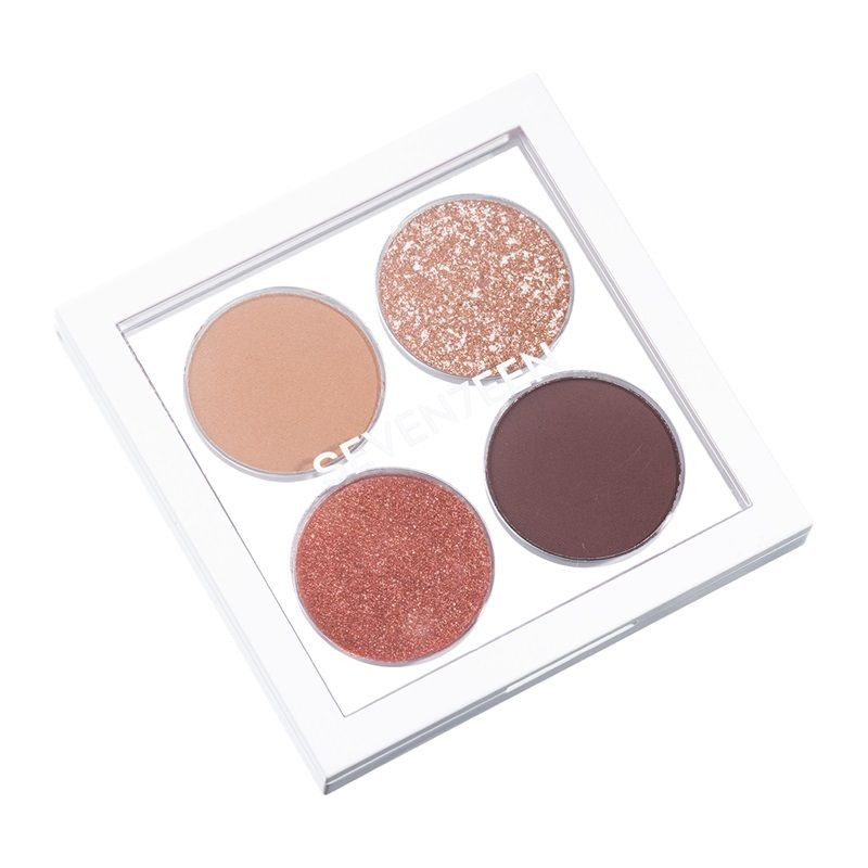 Seventeen Paleta Fard de Ochi Vibrant Eyes Quad Eyeshadow Palette 04 Celestial Nude 7.6g