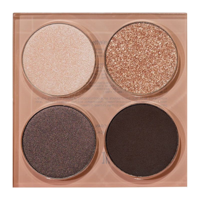 Seventeen Paleta Fard de Ochi Vibrant Eyes Quad Eyeshadow Palette 08 Grey Secrets 7.6g