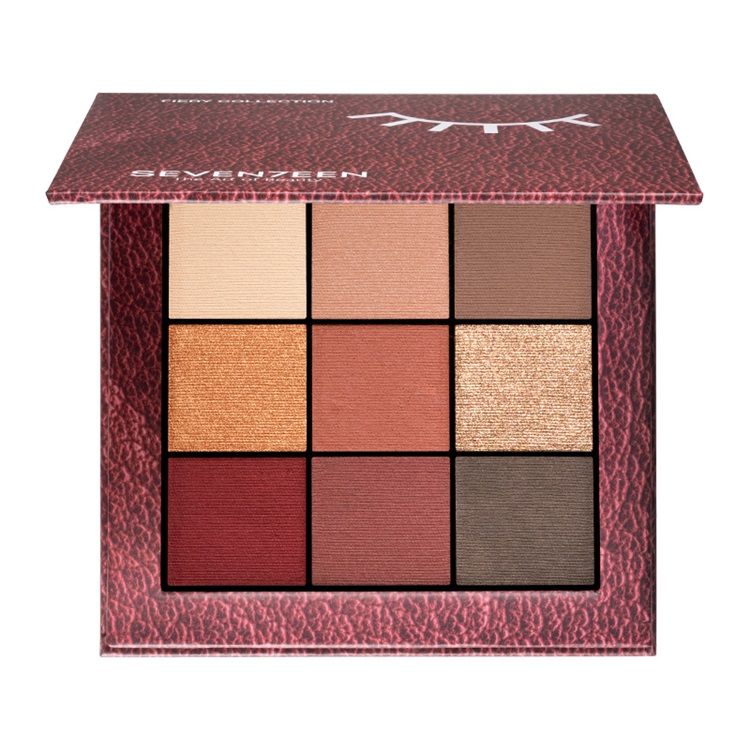 Seventeen Paleta Fard Ochi Fiery Collection 12g