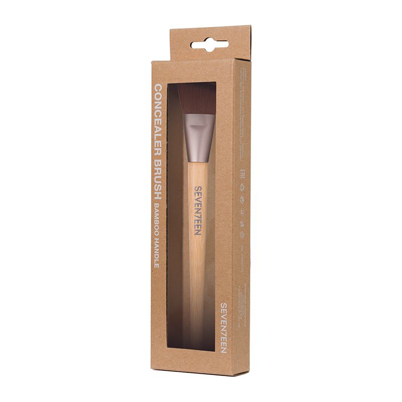Seventeen Pensula Concealer Brush Bamboo Handle