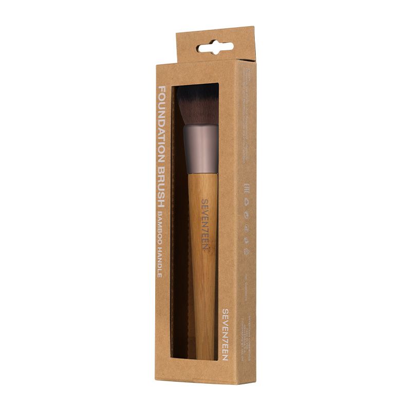 Seventeen Pensula Fond de Ten Foundation Brush Bamboo Handle