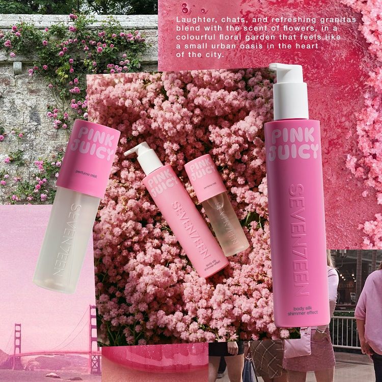 Seventeen Pink Juicy Perfume Mist&Lotion