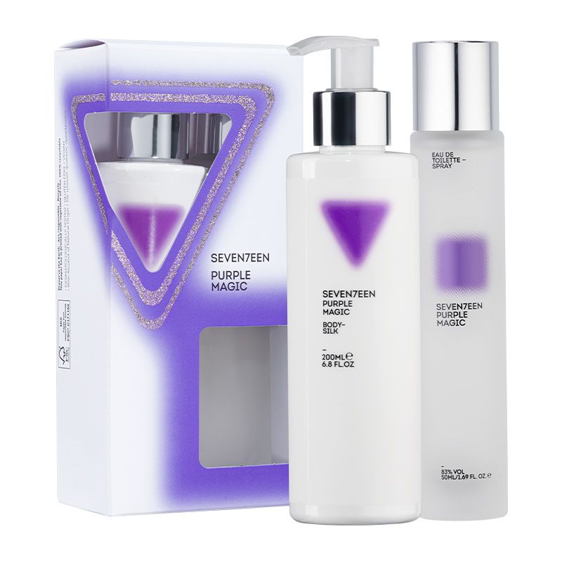 Seventeen Purple Magic Set (Apa de toaleta 50ml + Lotiune Corp Body Silk 200ml)
