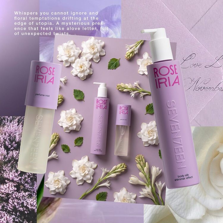 Seventeen Rose Iria Perfume Mist & Lotion