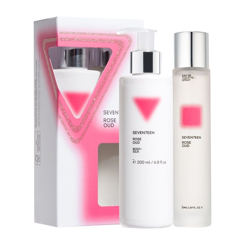 Seventeen Rose Oud Set (Apa de toaleta 50ml + Lotiune de Corp Body Silk 200ml) 