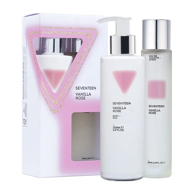 Seventeen Vanilla Rose Set (Apa de toaleta 50ml + Lotiune Corp Body Silk 200ml)