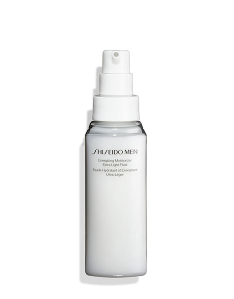 Shiseido Men Energizing Moisturizing Extra Light Fluid Lotiune Hidratanta 100ml prezentare